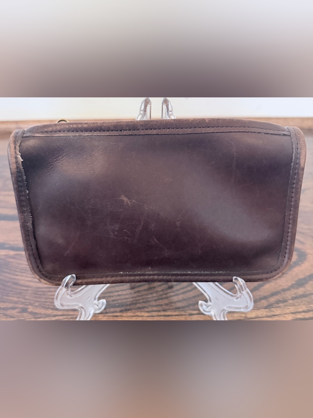 Vintage Coach 7165 Chunky Case - Mahogany